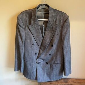 CHRISTIAN DIOR MONSIEUR PARIS/NY MEN'S PURE VIRGIN WOOL LUXURY CLASSIC BLAZER